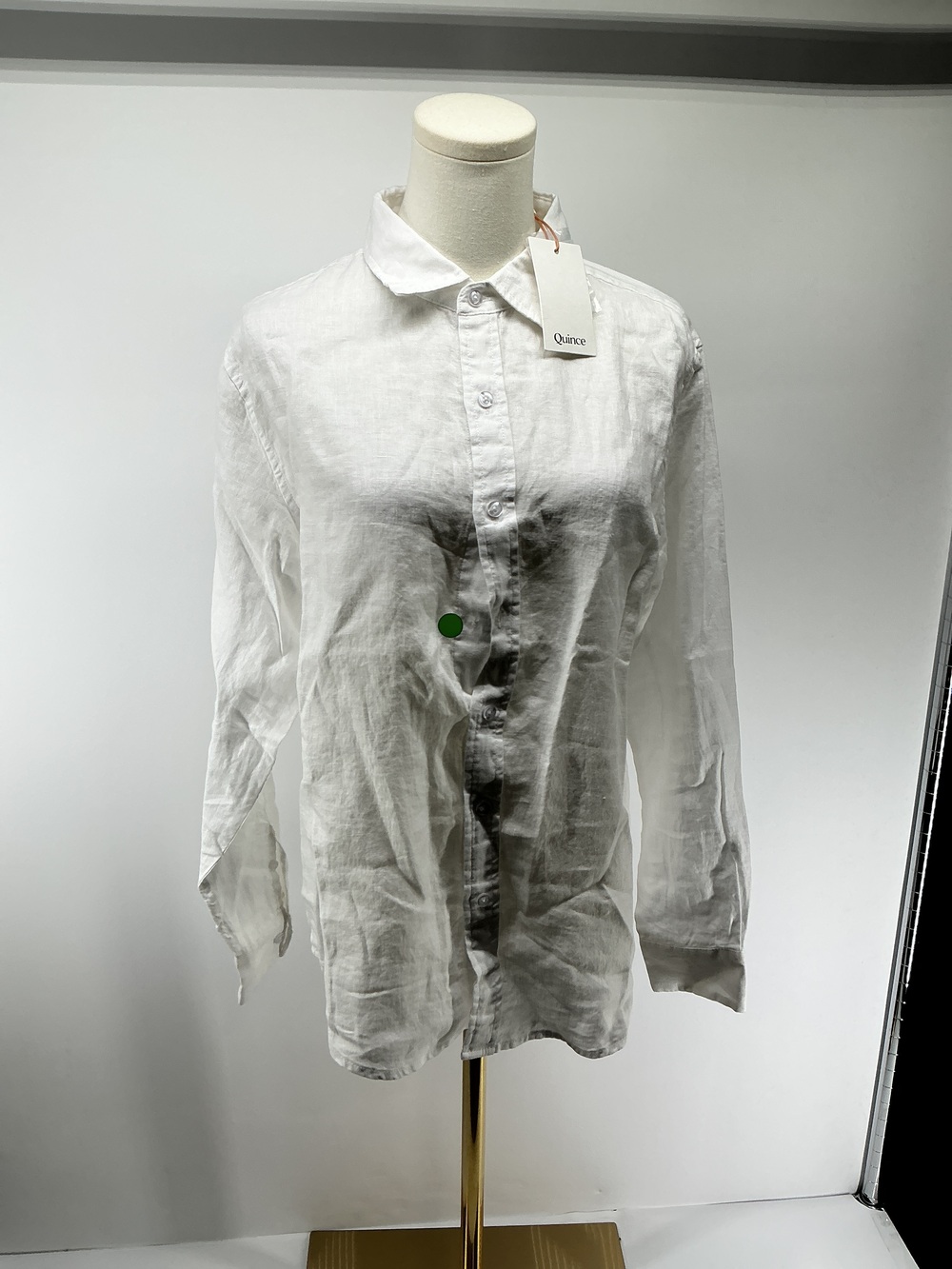 100% European Linen Relaxed Long Sleeve Shirt